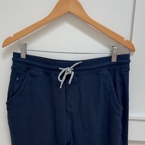 Men’s Marine Layer navy weekend jogger pants, M